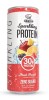 Genius Gourmet Fruit Punch Sparkling Clear 30g Protein Shakes - 12 fl oz: Non-Caffeinated New Best by 3/2028