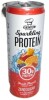 Genius Gourmet Fruit Punch Sparkling Clear 30g Protein Shakes - 12 fl oz: Non-Caffeinated New Best by 3/2028 - 2