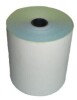 Amercareroyal 2 Ply 3 X 95 Feet Carbonless White/Canary Kitchen Printer Paper Roll With Solid Tube Core New - 2