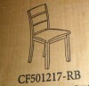 Crosley Joanna Ladder Back Chair Rustic Brown New In Box $299 - 2
