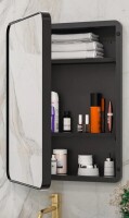 Orren Ellis Gervon Rectangle Recessed Medicine Cabinet with Adjustable Shelves, 20" x 26" New In Box $299