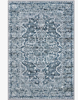 Charlton Home&reg; Area Rug Machine Washable Rugs with Rubber Backing for Living Room, 5' x 7' $299
