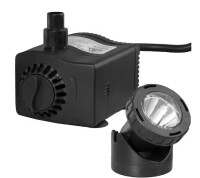 TOTALPOND 435 GPH Fountain Pump with Low Water Shut-Off Feature and LED Light / TOTALPOND 140 GPH Fountain Pump Assorted $299