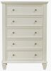 Viv + Rae Fraser 5-drawer Bedroom Chest Cream White New Floor Model $1099