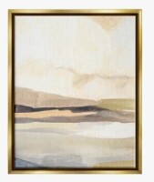 Annie Warren Slate Horizon I Wall Art, 24" x 36" New $299