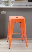 Trent Austin Design&reg; Iddings Metal Indoor-Outdoor Counter Height Stool New In Box $299