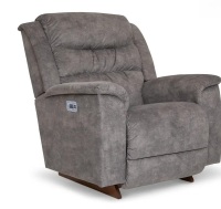 La-Z-Boy Redwood Power Rocking Recliner w/ Headrest & Lumbar in blue $2699