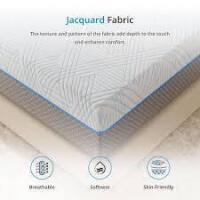 EGOHOME Serenity 14&rdquo; Twin Mattress Medium Firm Tight Top Gel Memory Foam New in Box $399