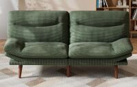 Dreamsmith 75&rdquo;Convertible Futon Sofa Bed with Adjustable Backrest and 5-Level Armrests, Corduroy Futon Couch ,Sleeper Sofa Loveseat New in Box $699