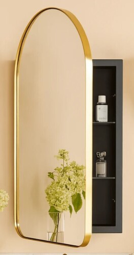 Ebern Designs Mirrored Medicine Cabinet, New in Box $399