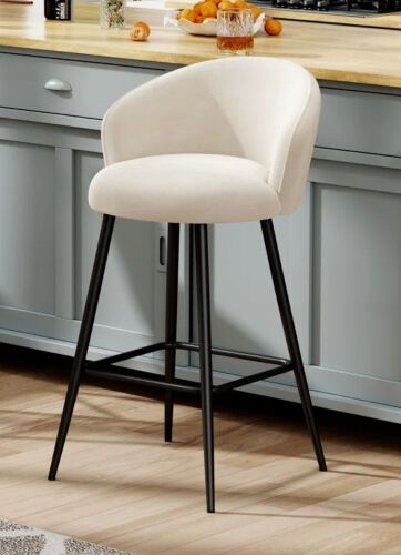 17 Stories Upholstered Counter Stool With Metal Frame New Open Box $399