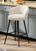 17 Stories Upholstered Counter Stool With Metal Frame New Open Box $399