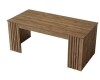 Tribesigns 63 in. Large Rectangle Brown Wood Computer Desk with Storage New in Box $399