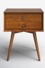 George Oliver Ashlie 2 Drawer Nightstand New in Box $399
