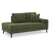 Ashley Bixler Right-Arm Facing Corner Chaise in Olive New in Box $799
