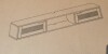 Walker Edison Hamkke 58" Floating TV Stand with Rattan Doors - Scandinavian Boho Design, Stylish Storage & Mounting New in Box $299 - 2