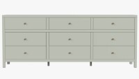 Joss & Main Celine 84" Acacia Double Dresser in Sage Green New In Box $3999