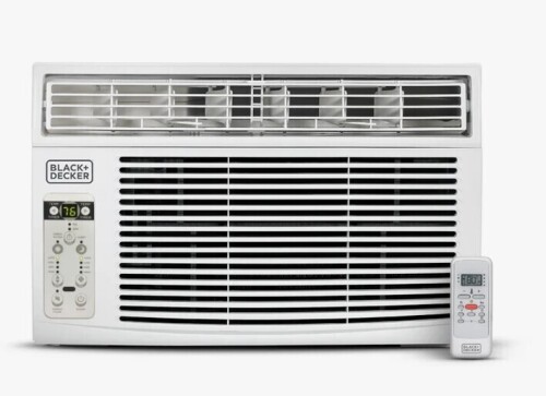 Black & Decker BDWT6 Series BLACK+DECKER Window Air Conditioner 14300 BTU, AC Window Unit Cools Up to 700 Square Feet, Window AC Unit with Remote Control, White BD145WT6 New in Box $699