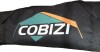 COBIZI 10x10 ft. Heavy Duty Pop Up Canopy Tent with 4 Sidewalls, White Thicken Frame, Commercial Easy Up Outdoor Wedding Party Tents, All Season Waterproof Windproof with Roller Bag New Shelf Pull $399 - 2