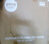 Pettycare 36" x 25" x 25" Soft Collapsible Crate for Small Dogs, 4-Door Portable Foldable Soft Kennel with Chew Proof Mesh Windows for Indoor & Outdoor Travel Grey New in Box $199 - 2