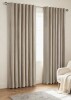 Latitude Run&reg; Chenille Blackout Back Tab Curtain Pair (2 Panels), 52" x 108" $89
