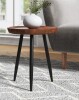 Mercury Row&reg; Castiglia 18" Solid Wood Tray Top End Table New In Box $199