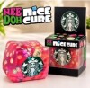 Starbucks NeeDoh Nice Cube Confetti Squishy Toy New In Box