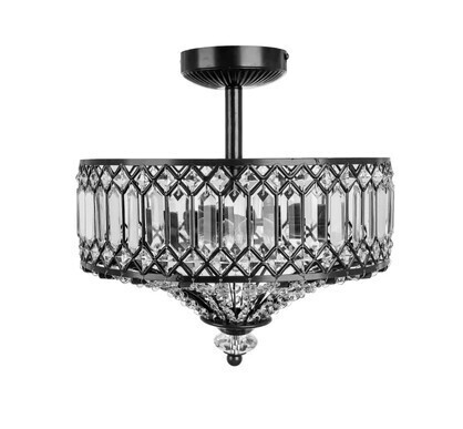 River of Goods 2 Light 15" Wide Semi-Flush Ceiling Fixture New In Box $299