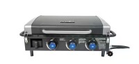 Razor 25 in. 3-Burner Portable Propane Gas Griddle with Lid in Black New in Box $399