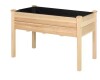 Veikous 48 in. x 24 in. x 30 in. Wood Raised Garden Bed with Liner New in Box $299