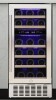 Antartic Star 15'' 28 Bottle and 66 Can Freestanding/Built-In Dual Zone Wine Refrigerator & Beverage Cooler New in Box $899