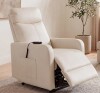 Latitude Run Wall Hugger Power Recliner Chair With Remote Control Leather Upholstery New in Box $699