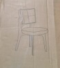 Corrigan Studio Modern Upholstered Dining Chairs Set of 2, Breathable Cognac Brown Upholstery, Solid Wood Legs, Upholstered Kitchen Chairs with Curved Padded Backrest in Box $399 - 2