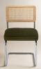 AllModern Walsh Velvet Side Chair in Olive New in Box $499
