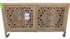 Powell Heidi Natural Carved Cabinet New $1699 - 2