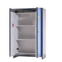 Denios Asecos lithium-ion storage cabinet, 90 Min fire resistant, 3 Shelves, 2 Doors $11,999