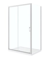 Ove Decors Breeze Sliding 75-9/16" High x 48" Wide x 32" Deep Sliding Framed Shower Enclosure with Clear Glass (3 Boxes) New in Box $999