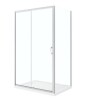 Ove Decors Breeze Sliding 75-9/16" High x 48" Wide x 32" Deep Sliding Framed Shower Enclosure with Clear Glass and shower base (3 Boxes) New in Box $999