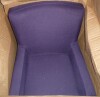 Fox Hill Trading Emma Traditional Fabric Arm Chair in Eggplant Purple New in Box $499 - 2