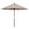California Umbrella Grove Series 9 ft Commercial Grade Patio umbrella With Hardwood Pole With Push Lift New Shelf Pull $799
