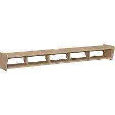Walker Edison SFLMF3FCO 70" Floating Wall Mounted TV Stand in Coastal Oak Finish &middot;New in Box $299