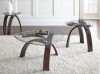 Steve Silver Pitman 3 Piece Table Set in Merlot Cherry IM3500T;IM3500B (2 Boxes) new in Box $499