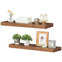 Union Rustic Kayleah 24inch 2 Piece Floating Shelf New In Box $89