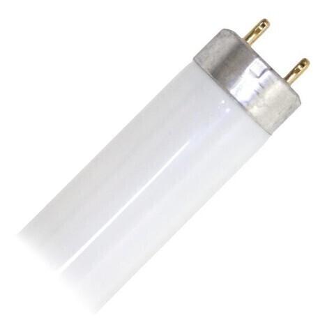 Sylvania Fluorescent Light Bulb 15 watt - 18" - T8 - Medium Bi-Pin (G13) Base - 4,200K - Cool White - Preheat New In Box