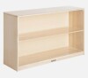 Kaplan Premium Solid Maple 2-Shelf Storage - Solid Back New In Box $699