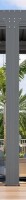 EROMMY 4 ft. x 7.5 ft. Aluminum Pergola Posts, 12-Count, Grey New $599