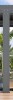 EROMMY 4 ft. x 7.5 ft. Aluminum Pergola Post Grey New $599
