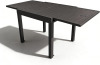 Domi Expandable Outdoor Dining Table for 4-6, Aluminum Patio Dining Table 35'' -70'', Rectangular Extendable Dining Table for Garden, Backyard, Porch New In Box $399