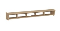 Walker Edison 70" Floating Wall Mounted TV Stand in Coastal Oak Finish New in Box $299