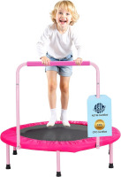 VEVOR 36" Trampolines Indoor/Outdoor Trampoline for Toddlers, Foldable Mini Baby Jump Toy with Foam Handle New In Box $99